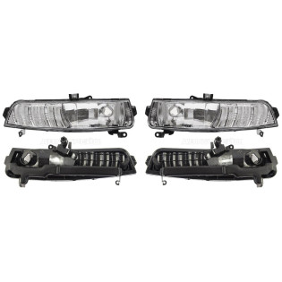 Фары противотуманные Хендай Акцент Hyundai Accent (2006-2011) комплект 2 штуки левая и правая SAT высокое качество
