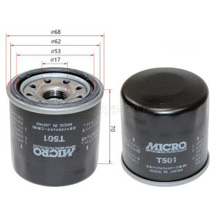 Фильтр масляный TOYOTA CAMI HCEJ/K3VE/K3VT/DUET EJDE/EJVE/K3VE/SPARKY/DAIHATSU TERIOS K3VE MICRO