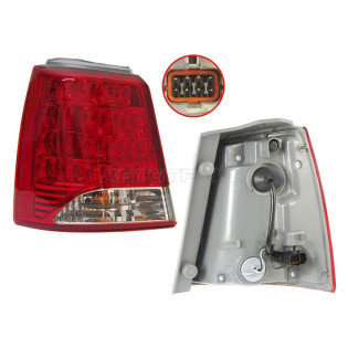 Фонарь задний KIA SORENTO 09-13 LED лев SAT