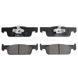 Колодки тормозные перед RENAULT LOGAN 14-/CLIO 12-/SMART 14- CTR