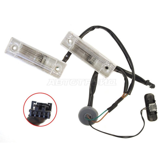 Подсветка номерного знака CHEVROLET CRUZE 09- 4D SAT