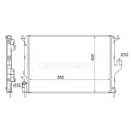 Радиатор RENAULT LOGAN/SANDERO 1.4/1.6 с кондиционером 08-/RENAULT DUSTER 1.6/2.0 без AC/LADA LARGUS HOSU
