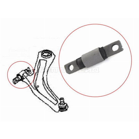 Сайлентблок передн рычага передний  NISSAN Murano /Qashqai /X-Trail  2007-2014 SAT