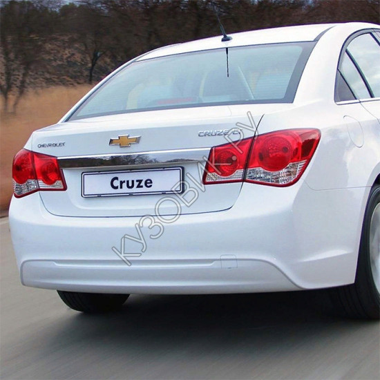 Бампер задний в цвет кузова Chevrolet Cruze седан (2012-2015) рестайлинг Бампер задний в цвет кузова Chevrolet Cruze седан (2012-2015) рестайлинг