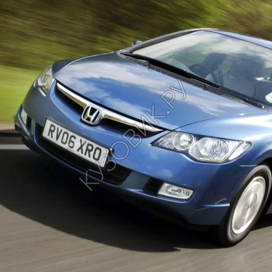 Бампер передний в цвет кузова Honda Civic 8 (2005-2008) седан