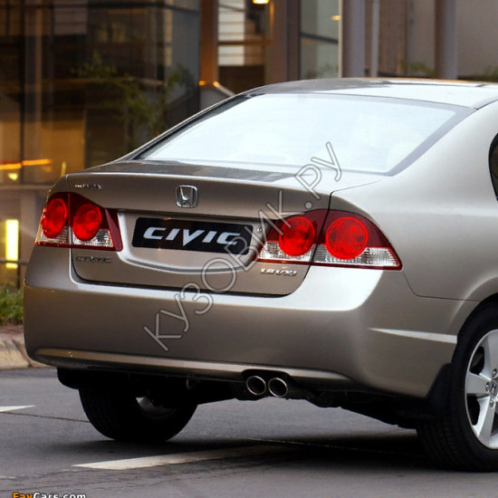 Бампер задний в цвет кузова Honda Civic 8 (2005-2011) седан