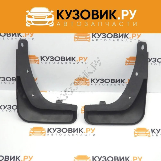 Брызговики задние комплект Kia Rio 3 (2011-2015) седан KUZOVIK Брызговики задние комплект Kia Rio 3 (2011-2015) седан KUZOVIK
