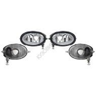 Фары противотуманные Мазда Мазда 3 Mazda Mazda-3 BK (2003-2006) комплект 2 штуки левая и правая SAT высокое качество