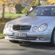 Бампер передний в цвет кузова Mercedes E-Class W211 (2002-2006) с омывателем Бампер передний в цвет кузова Mercedes E-Class W211 (2002-2006) с омывателем