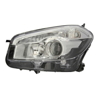 Фара левая линзованная под корректор Nissan Qashqai J10 (2010-) рестайлинг