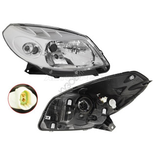 Фара RENAULT SANDERO 10-14 прав DEPO