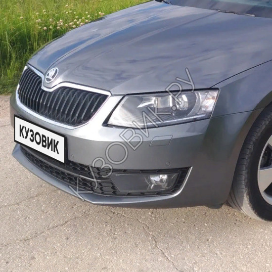 Бампер передний в цвет кузова Skoda Octavia A7 (2013-2017)