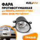 Фара противотуманная правая Toyota Avensis 2 T250 (2006-2008) рестайлингKUZOVIK