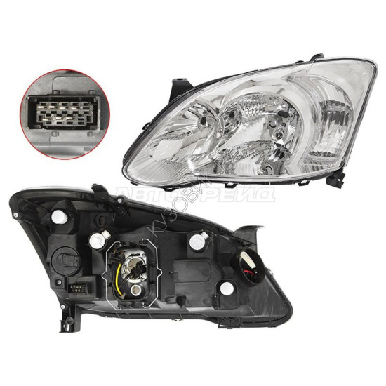 Фара TOYOTA RUNX/ALLEX 04-06 лев DEPO