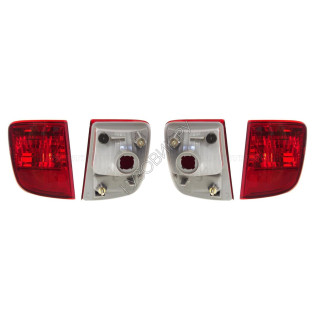 Фонари задние Тойота Лэнд Крузер Toyota LandCruiser 200 (2008-2011) комплект 2 штуки левый и правый SAT высокое качество