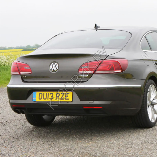 Бампер задний в цвет кузова Volkswagen Passat CC (2012-2017) рестайлинг с отв под парктроники Бампер задний в цвет кузова Volkswagen Passat CC (2012-2017) рестайлинг с отв под парктроники